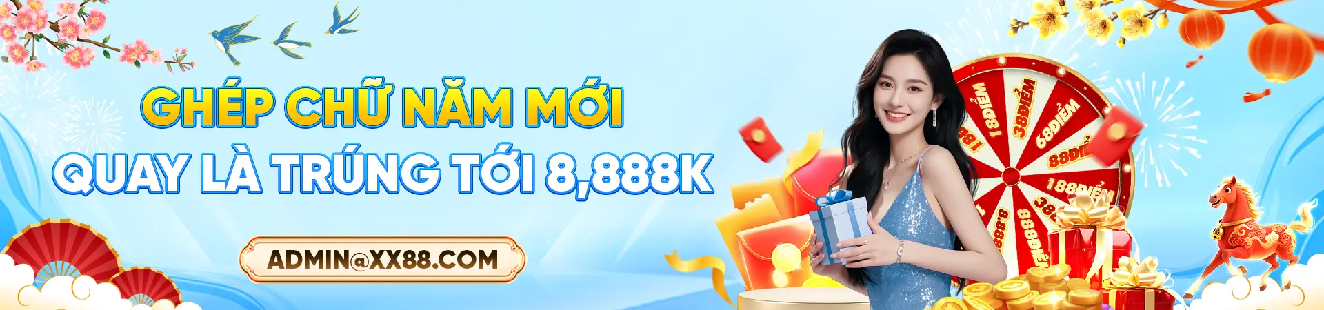 banner xx88 năm mới 2026